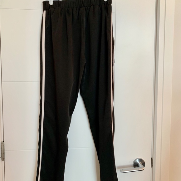 Solemio Elastic Waist Athleisure Pants - Picture 2 of 3